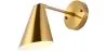 Wall Lamp - Metal Cone - Golden - Livel image 7