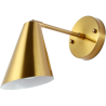 Buy Wall Lamp - Metal Cone - Golden - Livel Gold 60023 - prices