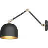 Buy Adjustable wall lamp, scandinavian style  - Lodf Black 60024 at Privatefloor