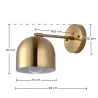 Wall Lamp - Golden Metal - Bleni image 7