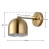 Wall Lamp - Golden Metal - Bleni image 7