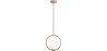 Ceiling Globe Lamp - Golden Pendant Lamp - Glum image 7