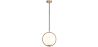 Ceiling Globe Lamp - Golden Pendant Lamp - Glum image 7