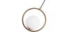 Ceiling Globe Lamp - Golden Pendant Lamp - Glum image 7