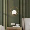 Ceiling Globe Lamp - Golden Pendant Lamp - Glum image 7