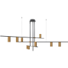 Buy Bar Ceiling Lamp - LED Pendant Lamp - Piper Black 60028 - in the EU