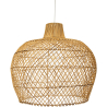 Buy Hanging Lamp Boho Bali Style Natural Rattan -  Mai Natural wood 60029 - in the EU