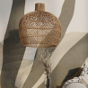 Buy Hanging Lamp Boho Bali Style Natural Rattan -  Mai Natural wood 60029 Home delivery