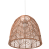 Buy Rattan Ceiling Lamp - Boho Bali Design Pendant Lamp - Bu Light natural wood 60030 in the Europe