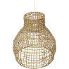 Buy Rattan Ceiling Lamp - Boho Bali Design Pendant Lamp - Lan Natural wood 60031 at Privatefloor