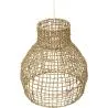 Rattan Ceiling Lamp - Boho Bali Design Pendant Lamp - Lan image 7