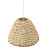 Buy Hanging Lamp Boho Bali Style Natural Rattan - Milo Natural wood 60032 at Privatefloor