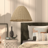 Buy Rattan Ceiling Lamp - Boho Bali Design Pendant Lamp - Milo Natural wood 60032 Home delivery