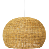 Buy Hanging Lamp Boho Bali Style Natural Rattan - Kim Natural wood 60034 - in the EU