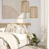 Rattan Ceiling Lamp - Boho Bali Design Pendant Lamp - Lian image 7