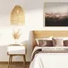  Rattan Ceiling Lamp - Boho Bali Design Pendant Lamp - 50cm - Puong image 7