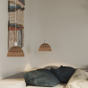 Buy Seagrass Ceiling Lamp - Boho Bali Design Pendant Lamp - Ngu Natural wood 60038 Home delivery