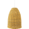 Buy Rattan Ceiling Lamp - Boho Bali Style Pendant Lamp - Lie Natural wood 60041 - prices
