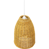 Buy Rattan Ceiling Lamp - Boho Bali Style Pendant Lamp - Lie Natural wood 60041 in the Europe