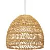 Rattan Ceiling Lamp - Boho Bali Design Pendant Lamp - 40cm - Hoa image 7