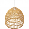 Buy Hanging Lamp Boho Bali Style Natural Rattan - 40 cm - Hoa Natural wood 60044 at Privatefloor