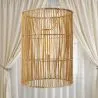 Rattan Ceiling Lamp - Boho Bali Design Pendant Lamp - An image 7