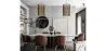 Rattan Ceiling Lamp - Boho Bali Design Pendant Lamp - An image 7
