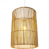 Buy Rattan Ceiling Lamp - Boho Bali Design Pendant Lamp - An Natural wood 60045 - in the EU