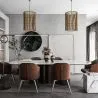 Rattan Ceiling Lamp - Boho Bali Design Pendant Lamp - An image 7