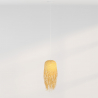 Buy Ceiling Lamp with Bamboo - Boho Bali Design Pendant Lamp - Thow Natural wood 60048 Home delivery