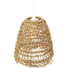 Buy Hanging Lamp Boho Bali Style Natural Rattan - Linei Natural wood 60049 at Privatefloor