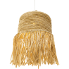Buy Hanging Lamp Boho Bali Style Natural Rattan - Lanui Natural wood 60050 - in the EU