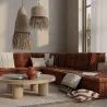 Raffia Ceiling Lamp - Boho Bali Design Pendant Lamp - Lanui image 7