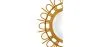 Wall Mirror - Boho Bali Round Design (60 cm) - Miu image 7