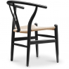 Buy Pack of 2 Wooden Dining Chairs - Scandinavian Style - Wish Black 60062 in the Europe