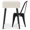 Buy Wooden Desk - Scandinavian Design - Beckett + Dining Chair - Stylix Black 60065 in the Europe