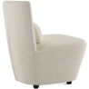 Buy White boucle ​armchair - upholstered - Carla White 60071 Home delivery