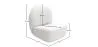 Design Armchair - Upholstered in Bouclé Fabric - Loraine image 7
