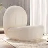 Design Armchair - Upholstered in Bouclé Fabric - Loraine image 7