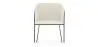 Armchair with Armrests - Upholstered in Bouclé Fabric - Miusen image 7