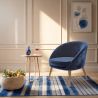Design Armchair - Upholstered in Velvet - Pimba image 7