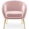 Design Armchair - Upholstered in Velvet - Pimba image 7