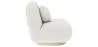 Bouclé fabric upholstered armchair - Larry image 7