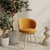 Designer Armchair - Upholstered in Velvet - Yuna image 7