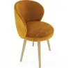 Designer Armchair - Upholstered in Velvet - Yuna image 7
