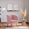 Design Armchair - Upholstered in Velvet - Krenda image 7