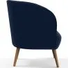 Design Armchair - Upholstered in Velvet - Krenda image 7