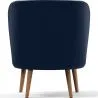 Design Armchair - Upholstered in Velvet - Krenda image 7