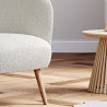 Buy Velvet upholstered armchair - Krenda  Dark blue 60083 home delivery