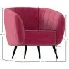 Armchair with Armrests - Upholstered in Velvet - Nuba image 7